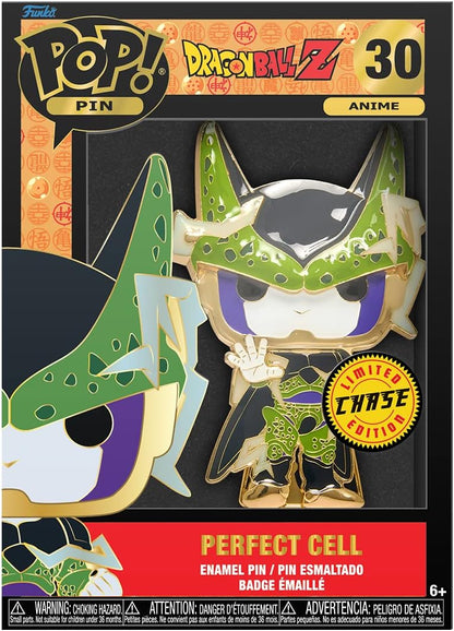 Loungefly POP! Large Enamel Pin ANIME: DBZ - Gohan - Perfect Cell CHASE GROUP - Dragon Ball Z Enamel Pins - Cute Collectable Novelty Brooch - for Backpacks & Bags - Gift Idea - Anime Fans