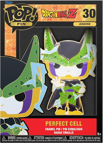 Loungefly POP! Large Enamel Pin ANIME: DBZ - Gohan - Perfect Cell CHASE GROUP - Dragon Ball Z Enamel Pins - Cute Collectable Novelty Brooch - for Backpacks & Bags - Gift Idea - Anime Fans
