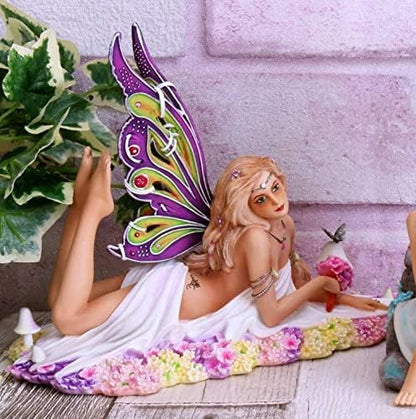 Nemesis Now Jewelled Fairy Petalite 15cm Figurine, Resin, Yellow