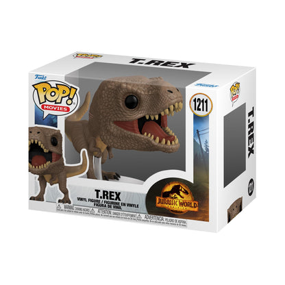 Funko Pop! Movies: JW3 - Tyrannosaurus - T.Rex - Jurassic Park - Collectable Vinyl Figure - Gift Idea - Official Merchandise - Toys for Kids & Adults - Movies Fans - Model Figure for Collectors