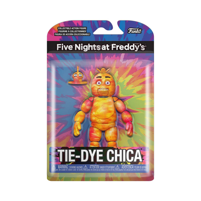 Funko Action Figure 5": Five Nights At Freddy's (FNAF) TieDye - Chica the Chicken - Collectable Toy - Gift Idea - Official Merchandise - for Boys, Girls, Kids & Adults - Video Games Fans