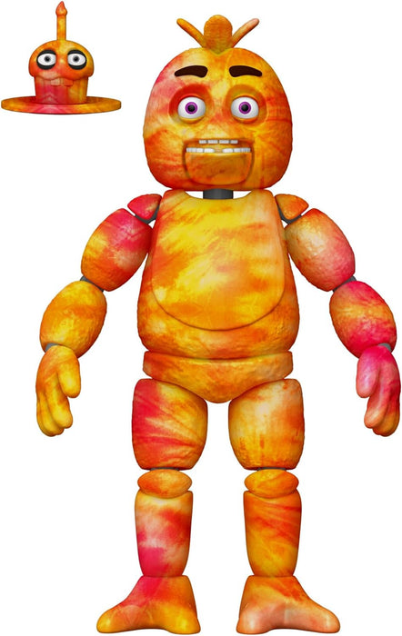 Funko Action Figure 5": Five Nights At Freddy's (FNAF) TieDye - Chica the Chicken - Collectable Toy - Gift Idea - Official Merchandise - for Boys, Girls, Kids & Adults - Video Games Fans