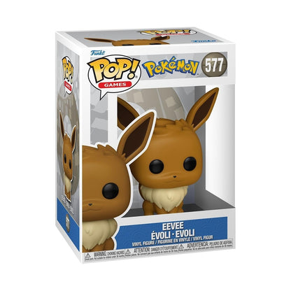 Funko POP! Games: Pokemon - Eevee - Collectable Vinyl Figure - Gift Idea - Official Merchandise - Toys for Kids & Adults - Video Games Fans - Model Figure for Collectors and Display One Size Multicolo