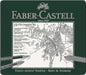 Faber-Castell PITT Graphite 19-Piece Medium Tin Professional Quality Set in a Metal Case With