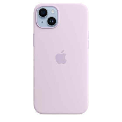 Apple - Back Cover For Mobile Phone - Magsafe Compatibility - Silicone - Lilac - For Iphone 14 Plus