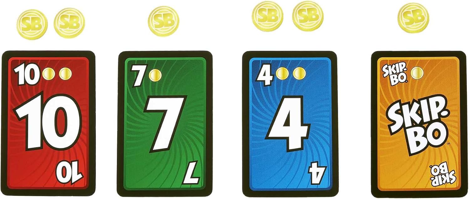 Skip-Bo Skip-Bo HJR21 Games, Multicoloured