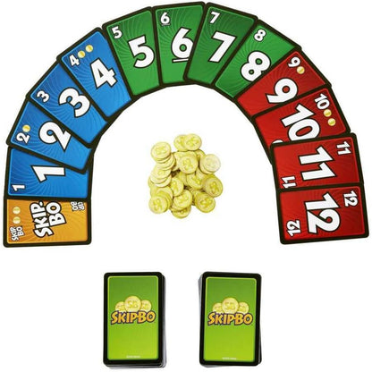 Skip-Bo Skip-Bo HJR21 Games, Multicoloured