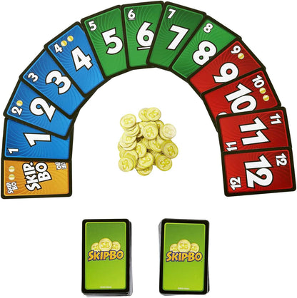 Skip-Bo Skip-Bo HJR21 Games, Multicoloured