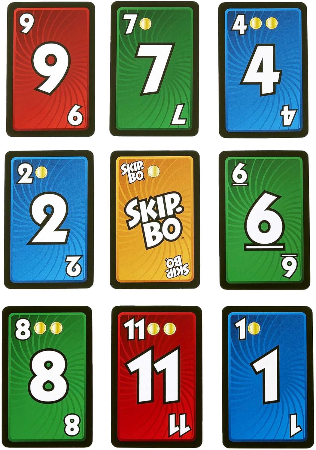 Skip-Bo Skip-Bo HJR21 Games, Multicoloured