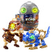 SilverLit YCOO Biopod Battle Duo Edition in Capsule – Electronic Creature to Build – Sound and Light Effects – 4 Creatures to Collect – Ages 5 Years and Above