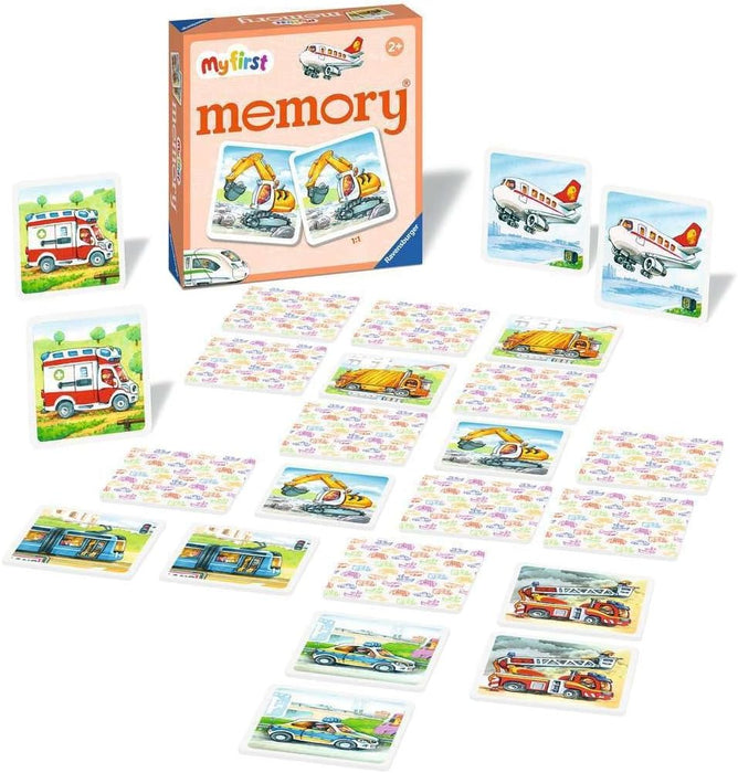 Ravensburger My First Memory Game - Matching Picture Snap Pairs For Kids Age 3 Years Up - Educational Todder Toy