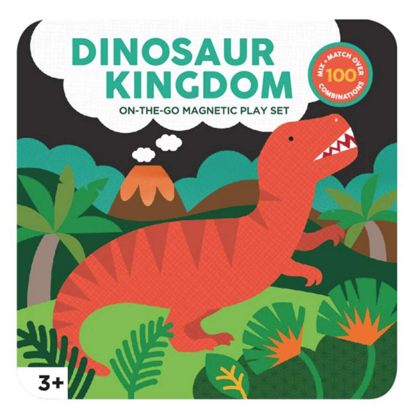 Petit Collage PTC534 Dinosaur Magnetic Play Set, Multicoloured, One Size