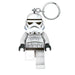 IQ Lego Star Wars Schlüsselanhänger mit LED-Taschenlampe Spielzeuggeschenke für Kinder - 76 mm große Figur - 2 CR2025 Batterien enthalten