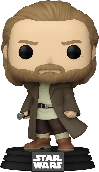 Funko POP! Vinyl: Star Wars Obi-Wan Kenobi - Collectable Vinyl Figure - Gift Idea - Official Merchandise - Toys for Kids & Adults - TV Fans - Model Figure for Collectors and Display