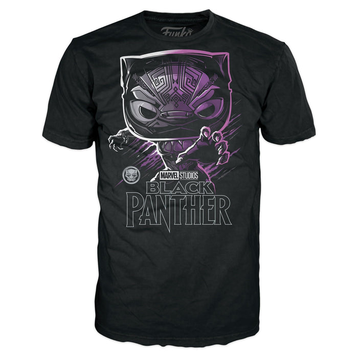 Funko Boxed Tee: Marvel - Black Panther - Extra Large - (XL) - T-Shirt - Clothes - Gift Idea - Short Sleeve Top for Adults Unisex Men and Women - Official Merchandise - Movies Fans