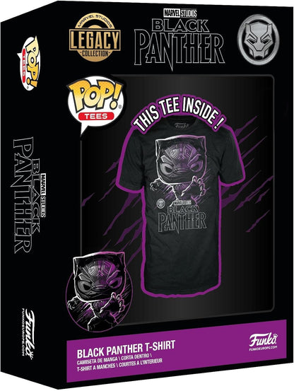 Funko Boxed Tee: Marvel - Black Panther - Extra Large - (XL) - T-Shirt - Clothes - Gift Idea - Short Sleeve Top for Adults Unisex Men and Women - Official Merchandise - Movies Fans