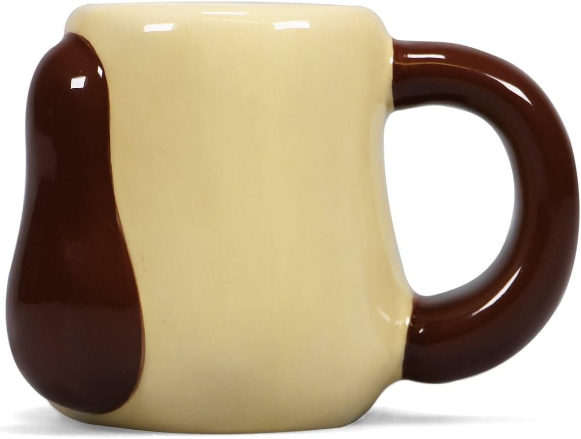 Half Moon Bay | Gromit Mug Mini | Wallace and Gromit Mug | Ceramic Coffee Mug | 3D Coffee Cup & Tea Mug | Funny Mugs for Men | Novelty Mug Large Mug | Wallace and Gromit Gifts | Novelty Gifts for Men