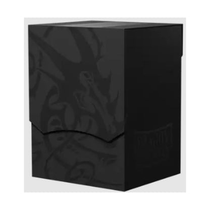 Arcane Tinmen Dragon Shield Card Deck Box – Shell: Shadow Black/Black Durable & Sturdy TCG, OCG Storage Compatible with Pokemon Yugioh Commander MTG Magic: The Gathering Cards (AT-30724