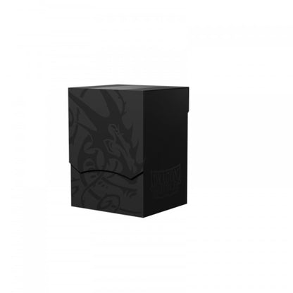 Arcane Tinmen Dragon Shield Card Deck Box – Shell: Shadow Black/Black Durable & Sturdy TCG, OCG Storage Compatible with Pokemon Yugioh Commander MTG Magic: The Gathering Cards (AT-30724