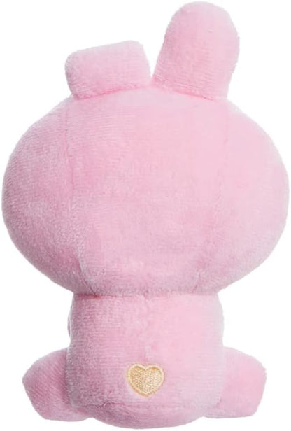 AURORA 61479 BT21 Official Merchandise, Baby Cooky Sitting Doll 5In, Soft Toy, Pink