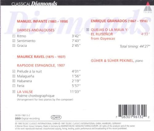 WORKS FOR PIANO BY INFANTE - R