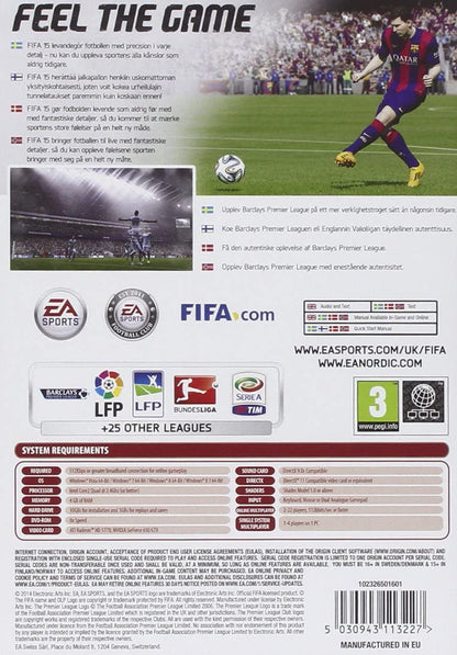 Pc Fifa 15 (Nordic)-Pc