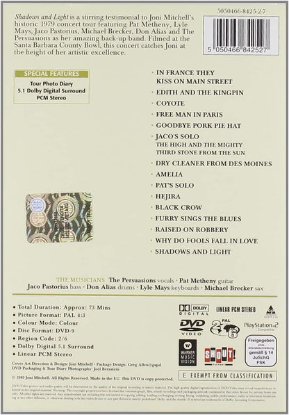 Joni Mitchell: Shadows and Light