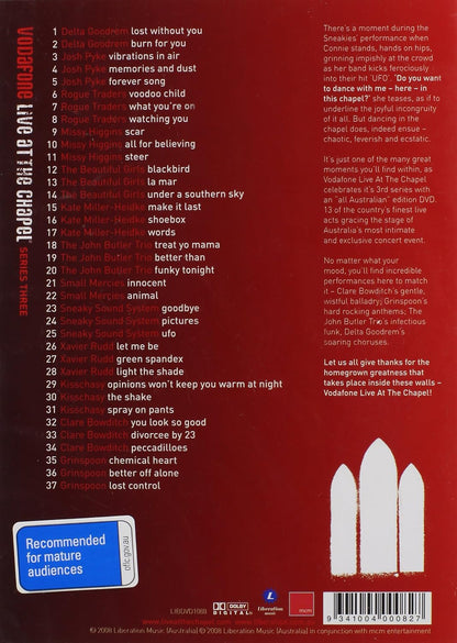 Vodafone Live At The Chapel Vol 3
