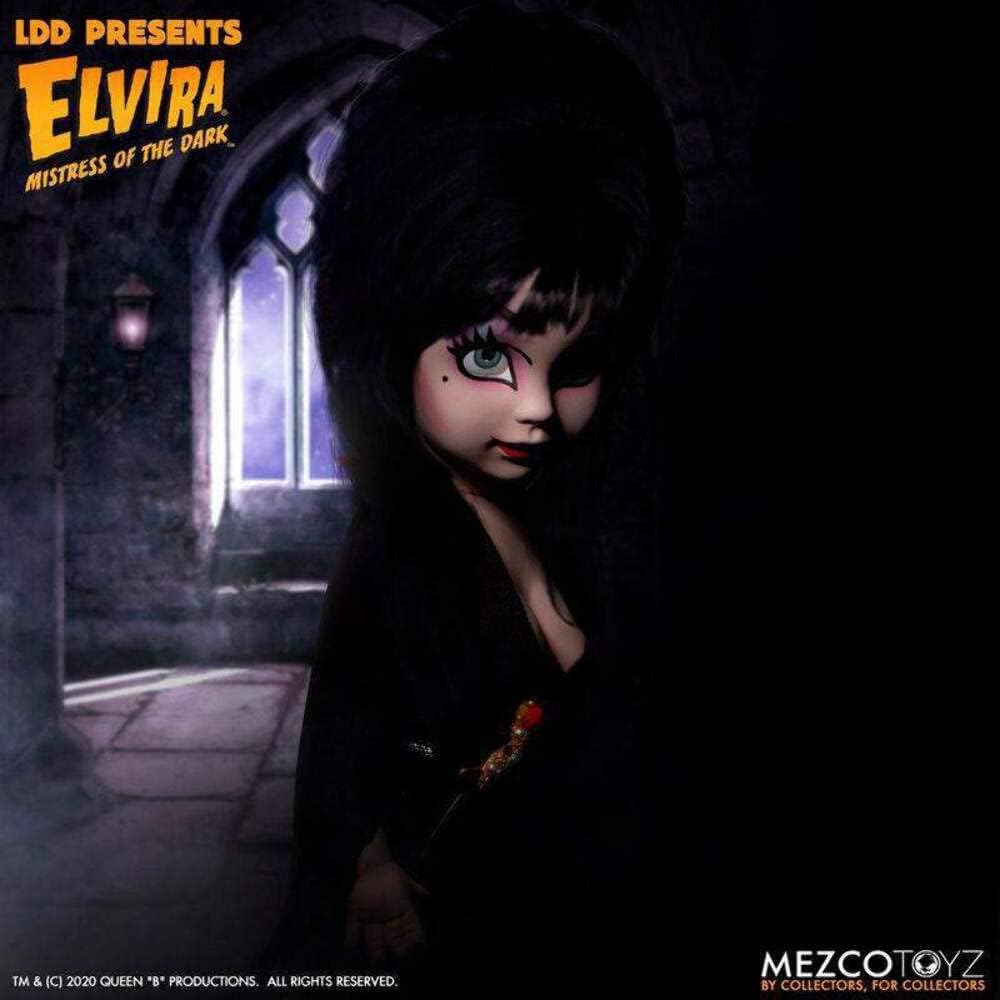 Mezco H857775 Elvira Mistress of The Dark, No Color, nico