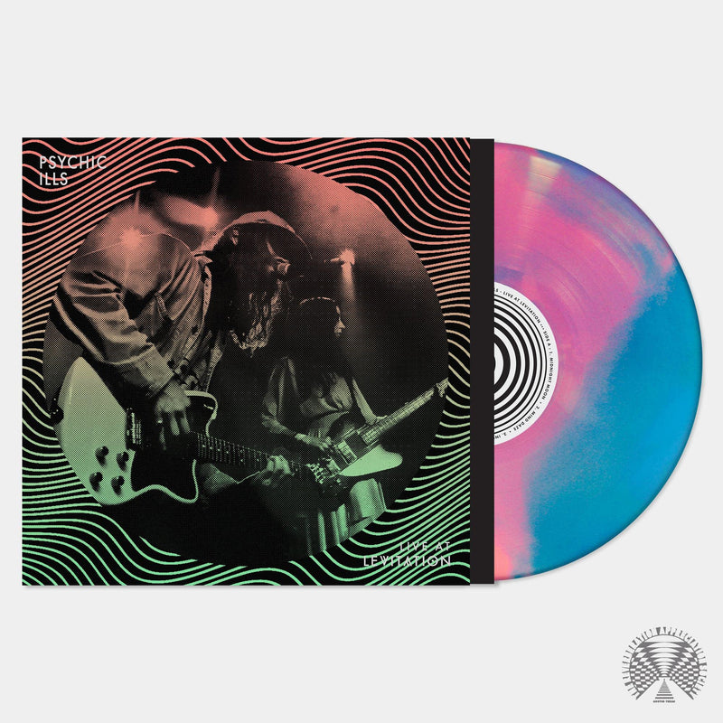 Live At LEVITATION Pink & Blue Swirl