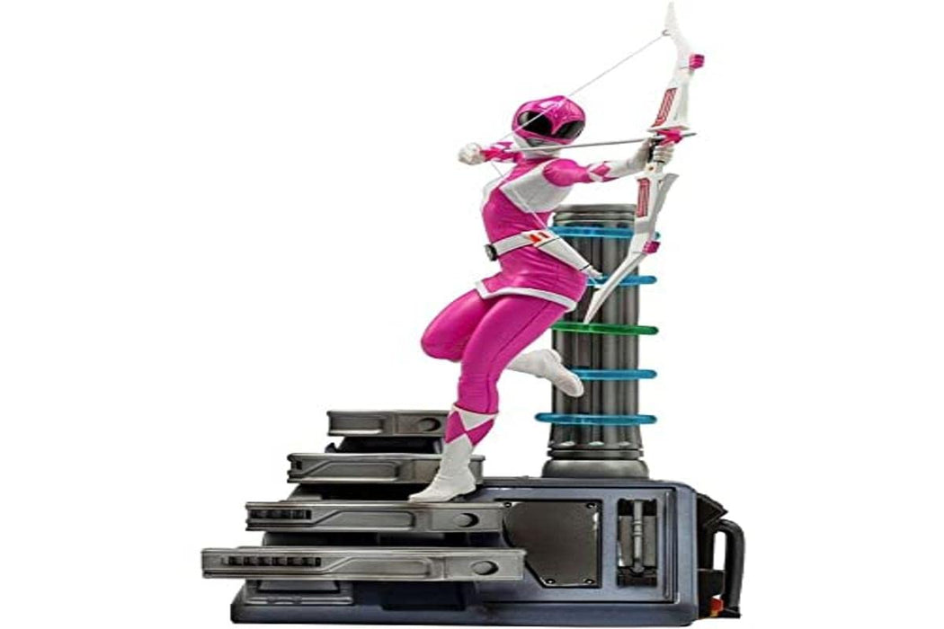 Iron Studios Power Rangers Pink Ranger 1/10 Scale | Power Rangers | 7" inches Collectible Figure
