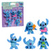 Just Play Disney Stitch Vorteilspackung mit 5 Figuren, 5,7 cm große Sammelfiguren, blau, Alien, Kinderspielzeug ab 3 Jahren
