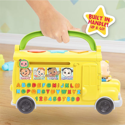 CoComelon 96111-000-1A-002-OPB Musical Learning Bus, Multicolor, H 16.6cm x W 30.8cm x D 11.8cm
