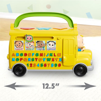 CoComelon 96111-000-1A-002-OPB Musical Learning Bus, Multicolor, H 16.6cm x W 30.8cm x D 11.8cm