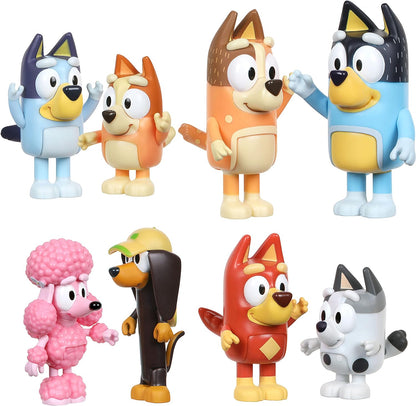 Bluey - BLUEY 8 FIGURE MULTIPACK - (90128