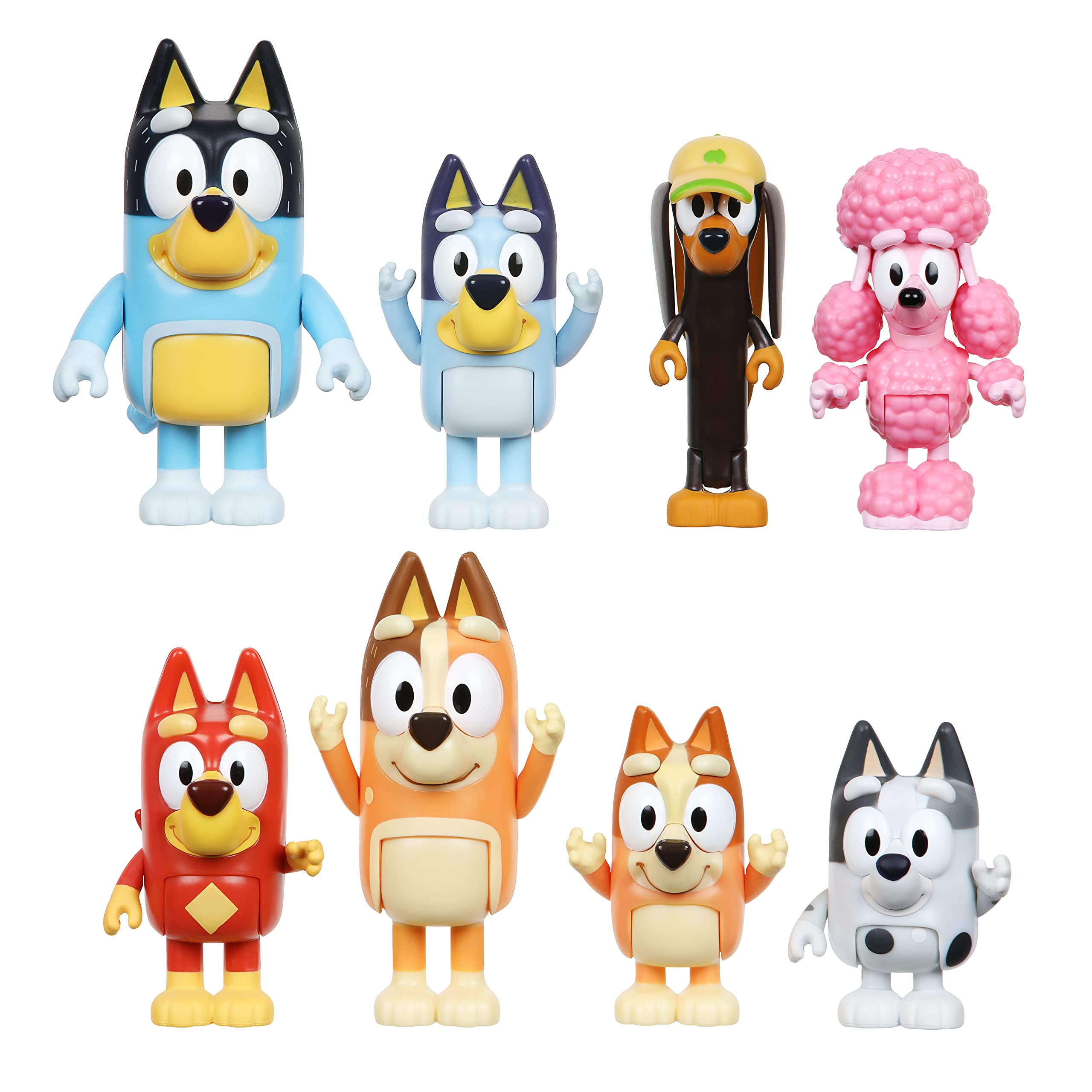 Bluey - BLUEY 8 FIGURE MULTIPACK - (90128