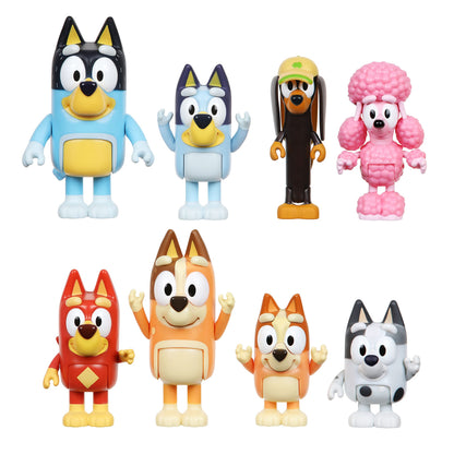 Bluey - BLUEY 8 FIGURE MULTIPACK - (90128