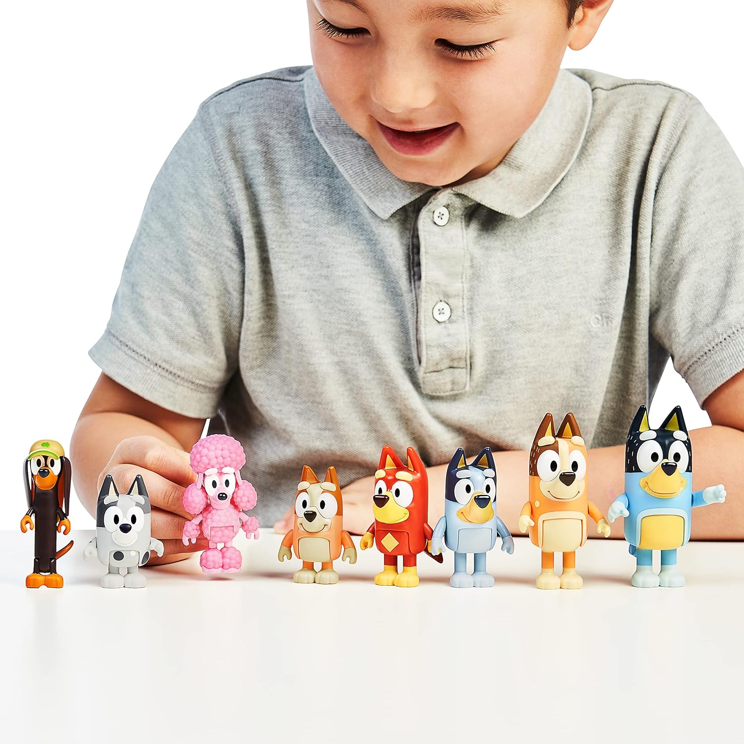 Bluey - BLUEY 8 FIGURE MULTIPACK - (90128