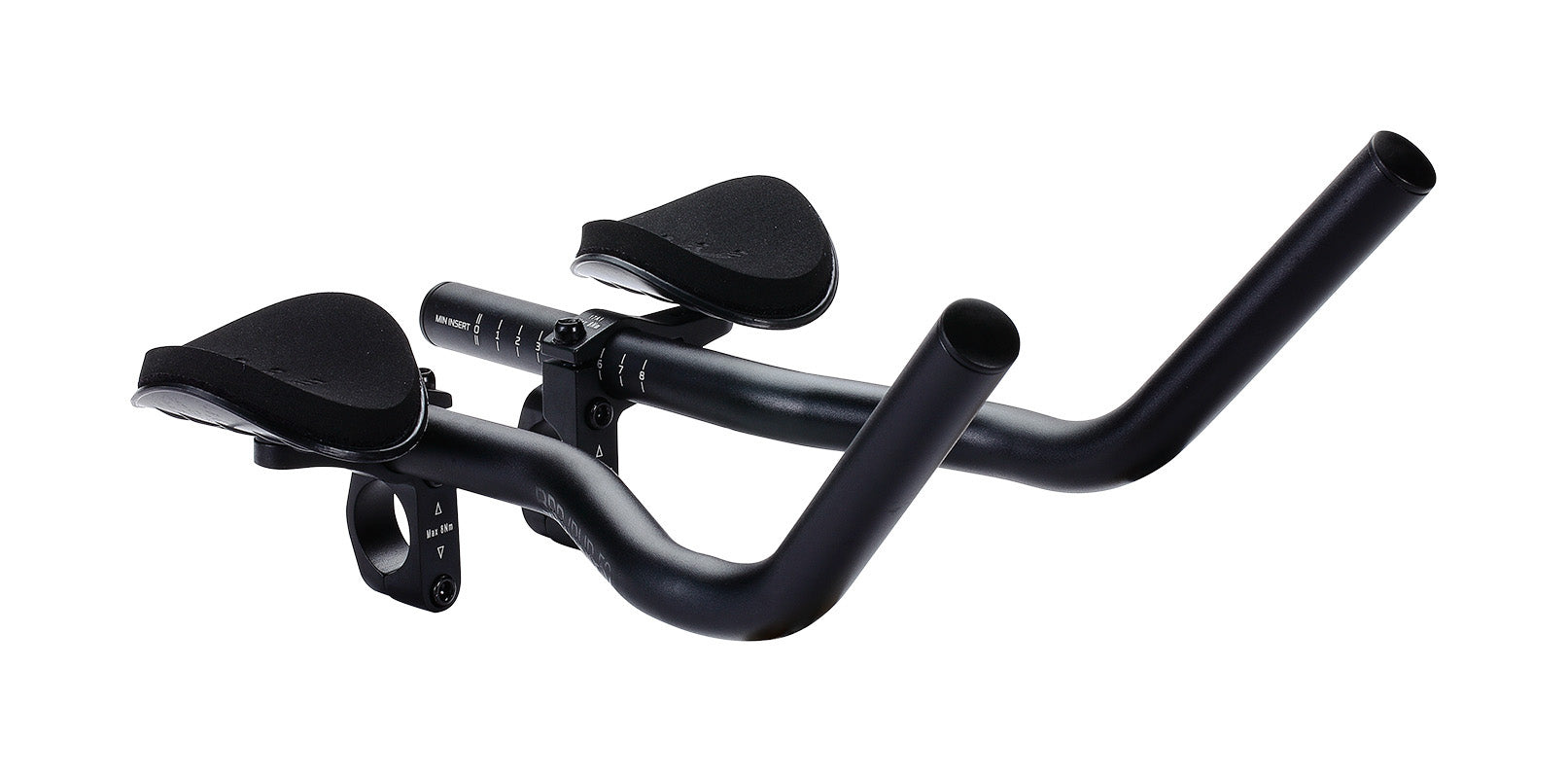 BBB Cycling Aero Bars Aluminium Two-Piece Tri Bars Black 26/31,8 mm Bike Handlebar AeroBase BHB-52 & BBB Cycling Bike Handlebar Tape Road Bike I Foam Grip I Includes Handlebar Plugs
