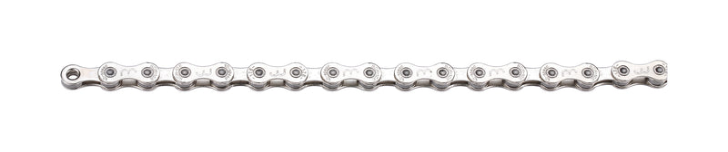 BBB Cycling E-PowerLine Cycling Chain Bikechain with SmartLink QuickLink Included Bicycle Chain E-bike Specific Ebike Chain for 10-Speed Chain Bikes 136 Links Harden treatment Silver BCH-10E