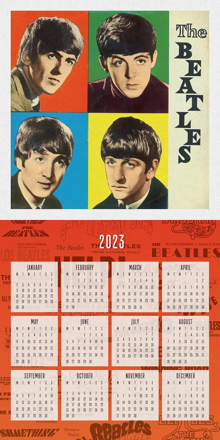 The Beatles Square Calendar