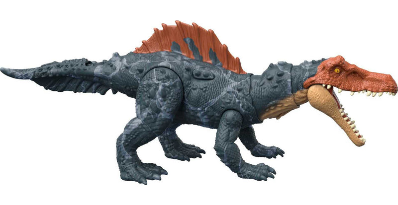 Mattel Jurassic World Dominion Massive Action Siamosaurus Dinosaurio figura de acción, juguete +4 años (HDX51)
