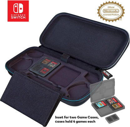 Tavel Case, Metroid Dread NNS37M Case for Nintendo Switch, Rot Black Switch Case