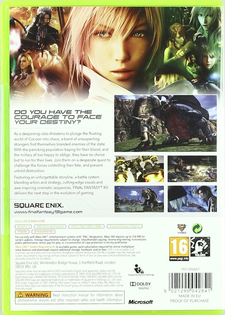 Final Fantasy Xiii: Classics Edition (Xbox 360