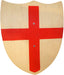 Nemesis Now St George Shield Toy 34cm Red