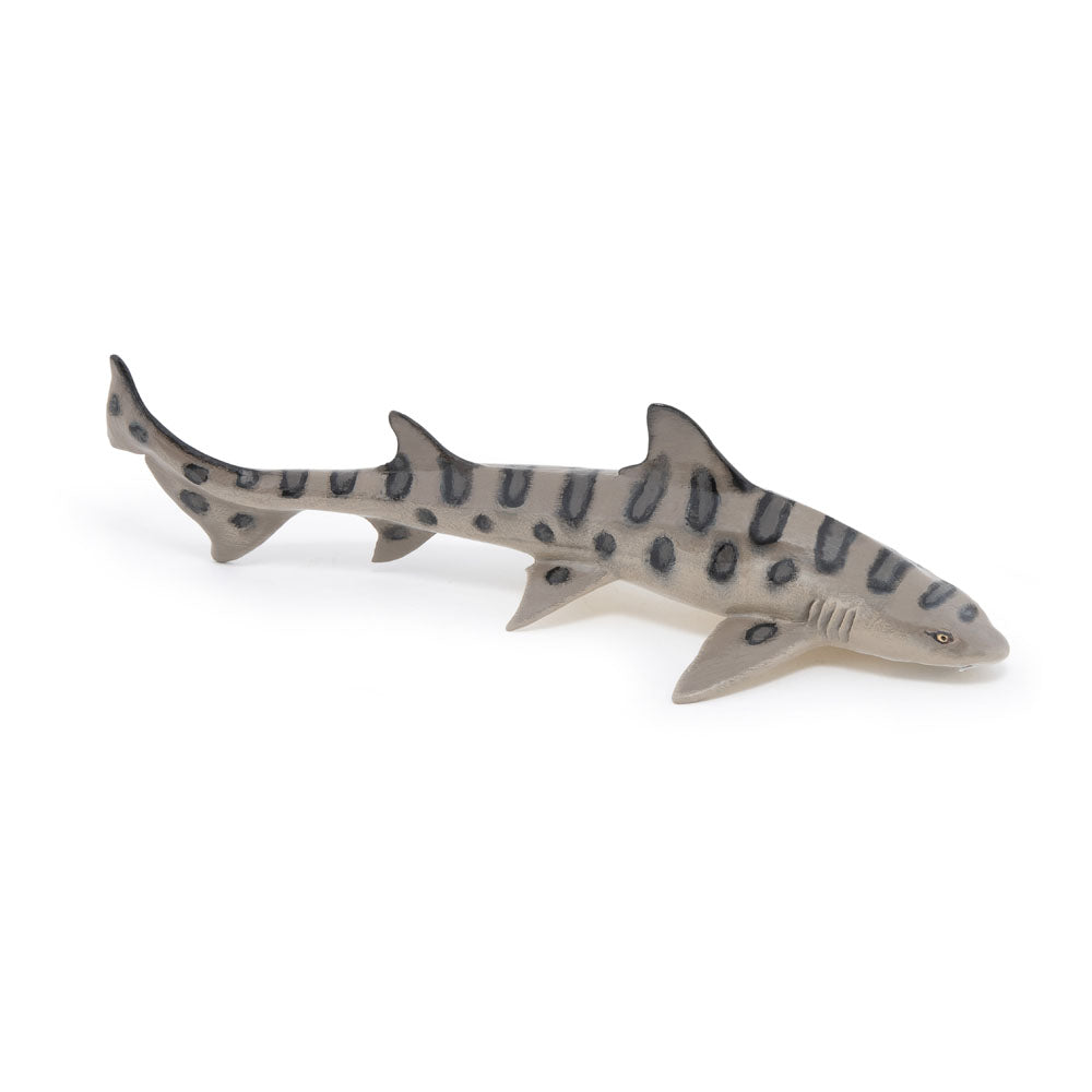 PAPO Marine Life Leopard Shark Toy Figure, Grey (56056)