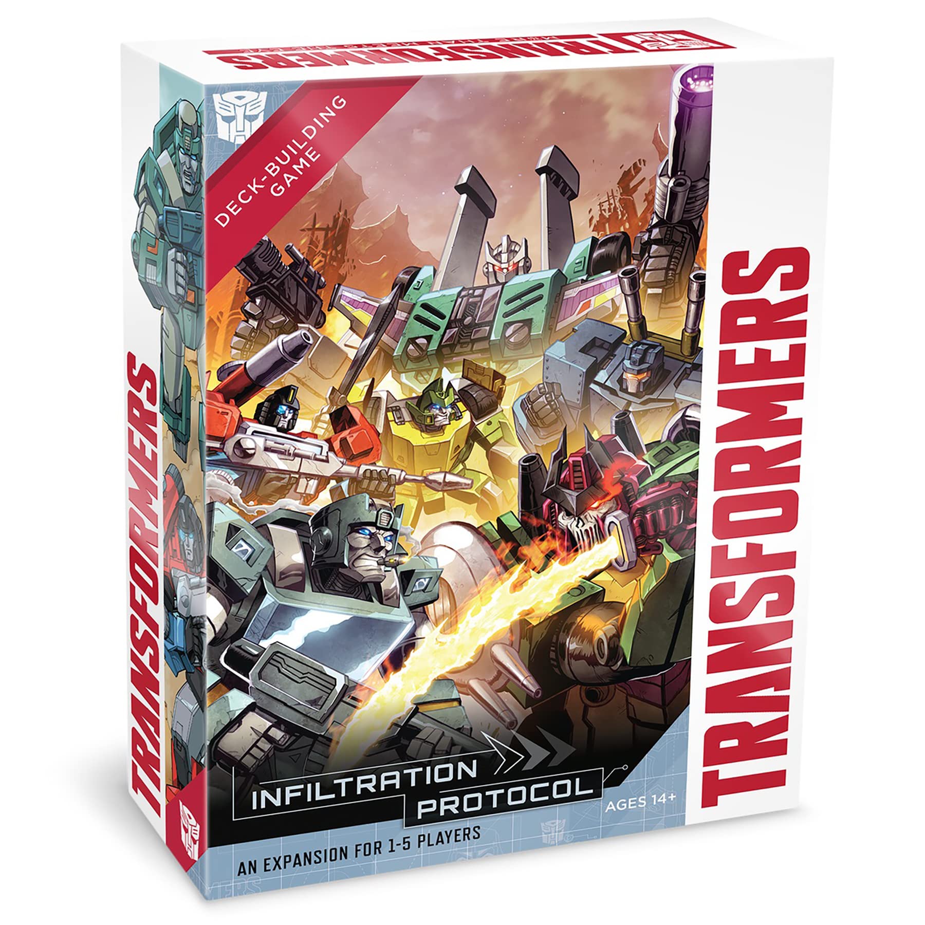 Renegade Game Studios Transformers Deck-Building Game: Infiltration Protocol Expansion - Ages 14+, 1-5 Players Classic