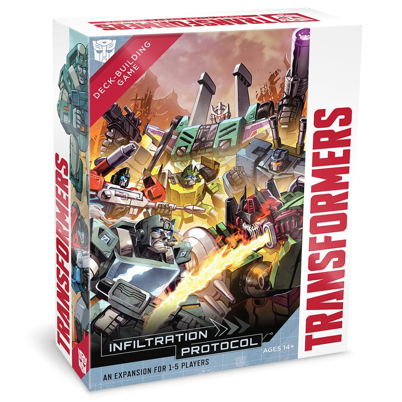 Renegade Game Studios Transformers Deck-Building Game: Infiltration Protocol Expansion - Ages 14+, 1-5 Players Classic