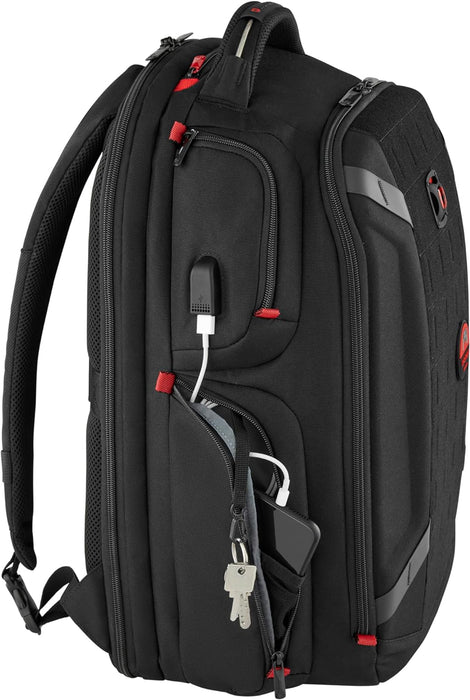 Wenger PlayerOne notebook case 43.9 cm (17.3") Backpack Black