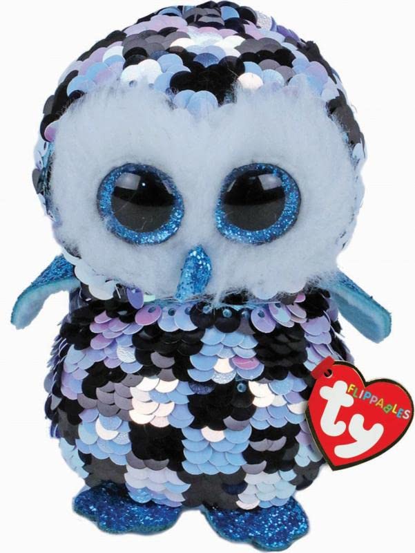 Topper Owl Flippable Beanie Boo